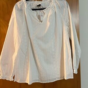 Elegant White Women's Top